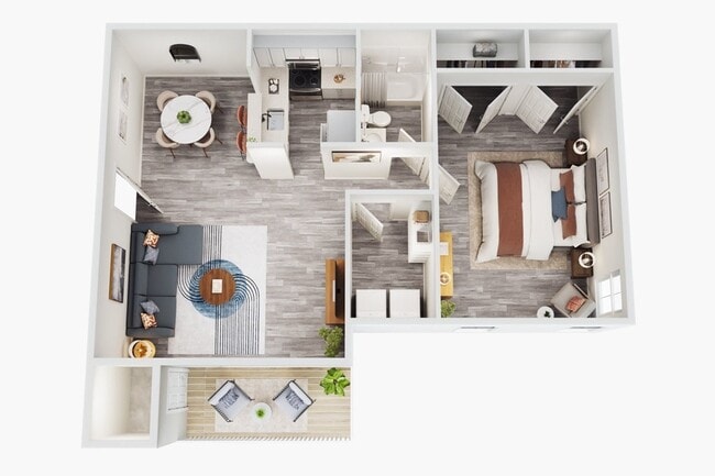 A1 - 1 Bed 1 Bath - Rise Sunridge