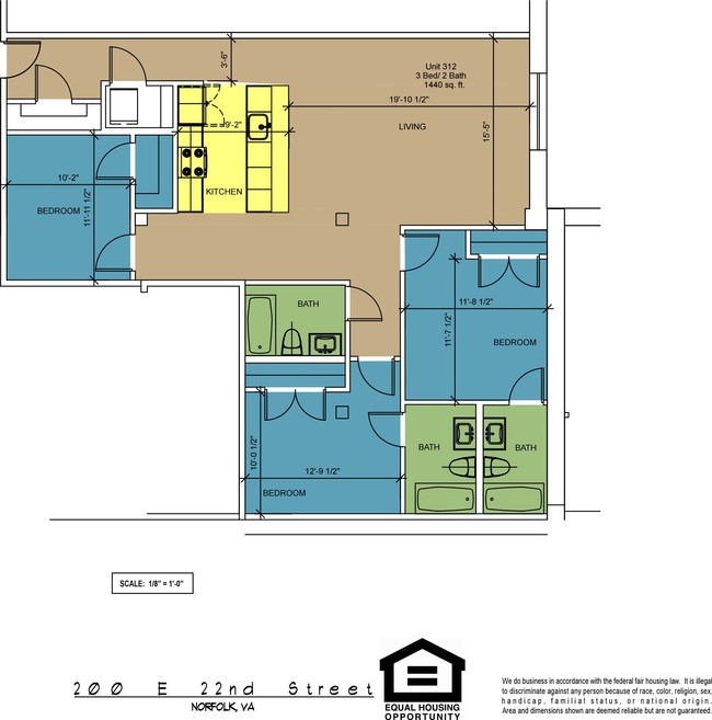 Floorplan - The Brightleaf Building