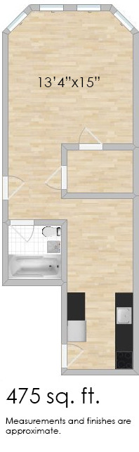 Floorplan - 1151-1153 S. Oak Park Ave. and 803-809 Fil...