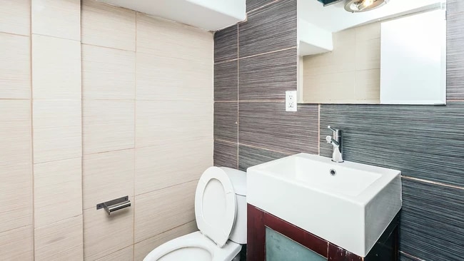 Downstair's bathroom - 1038 Flushing Ave