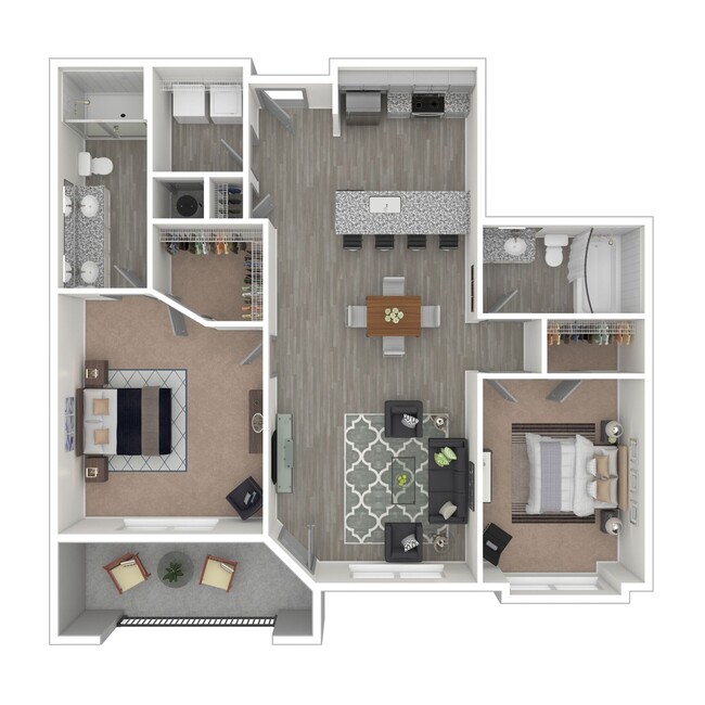 Floorplan - Treadway at New Trails Apartments