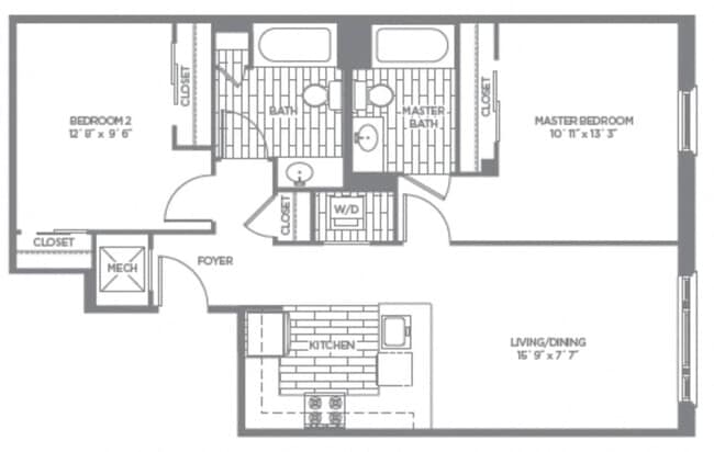 Floorplan - The Asher