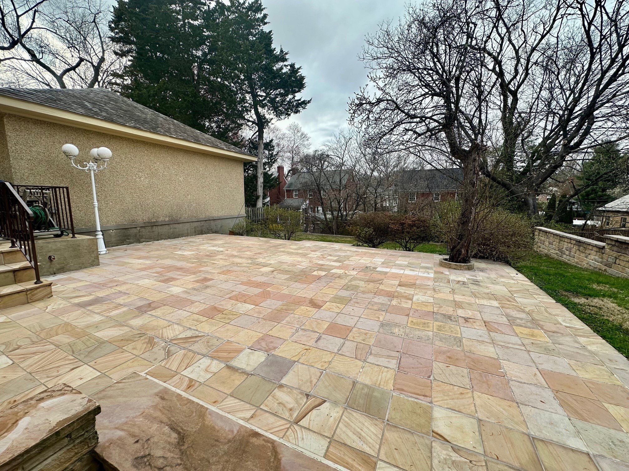 rear patio - 3007 Oliver St NW