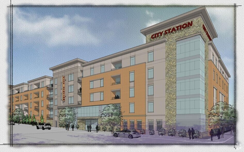 Rendering - The Six at City Station