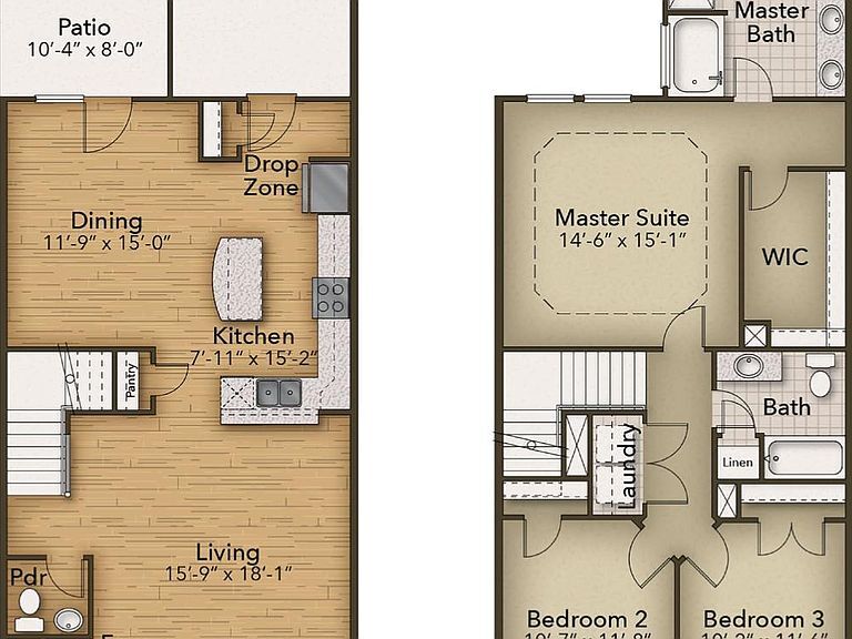 Floor Plan - 1005 Myers Point Dr