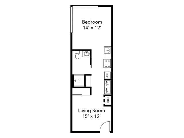 Floorplan - Division Street Lofts