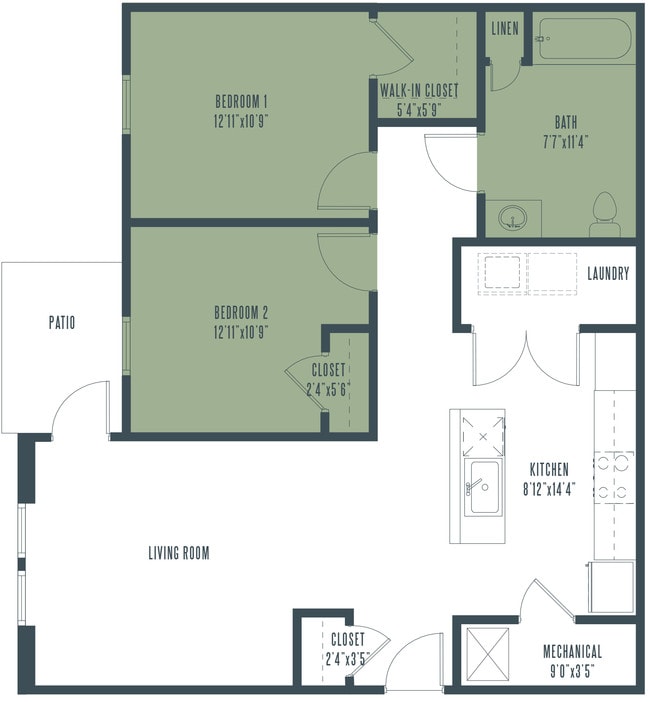 Floorplan - Tiffin Pointe