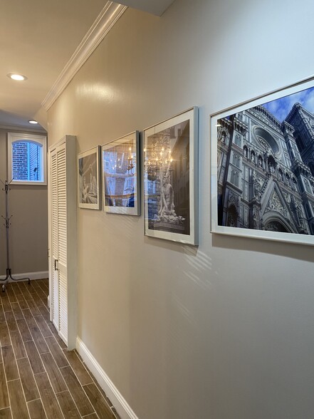 Hallway from living room to kitchen - 346 Bushkill St