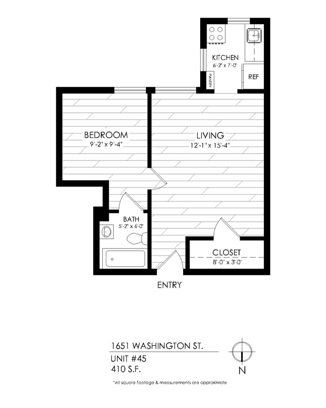 Floorplan - 1651 Washington