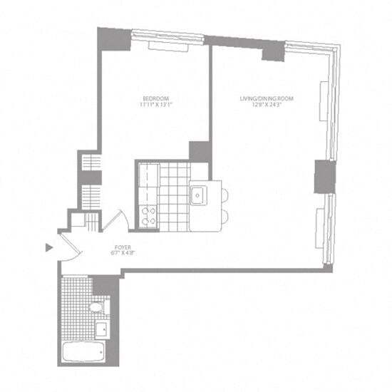 Floorplan - 111 Worth