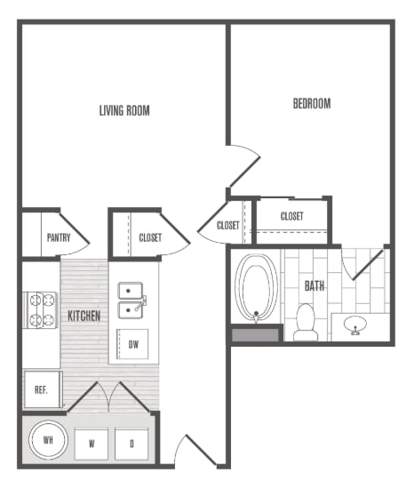 Floorplan - La Cantera Senior Apartments