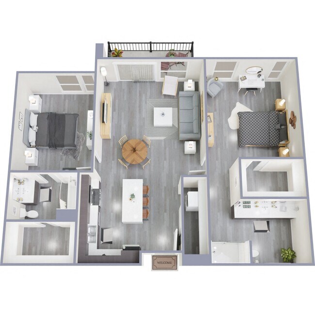 Floorplan - Rendezvous Urban Flats