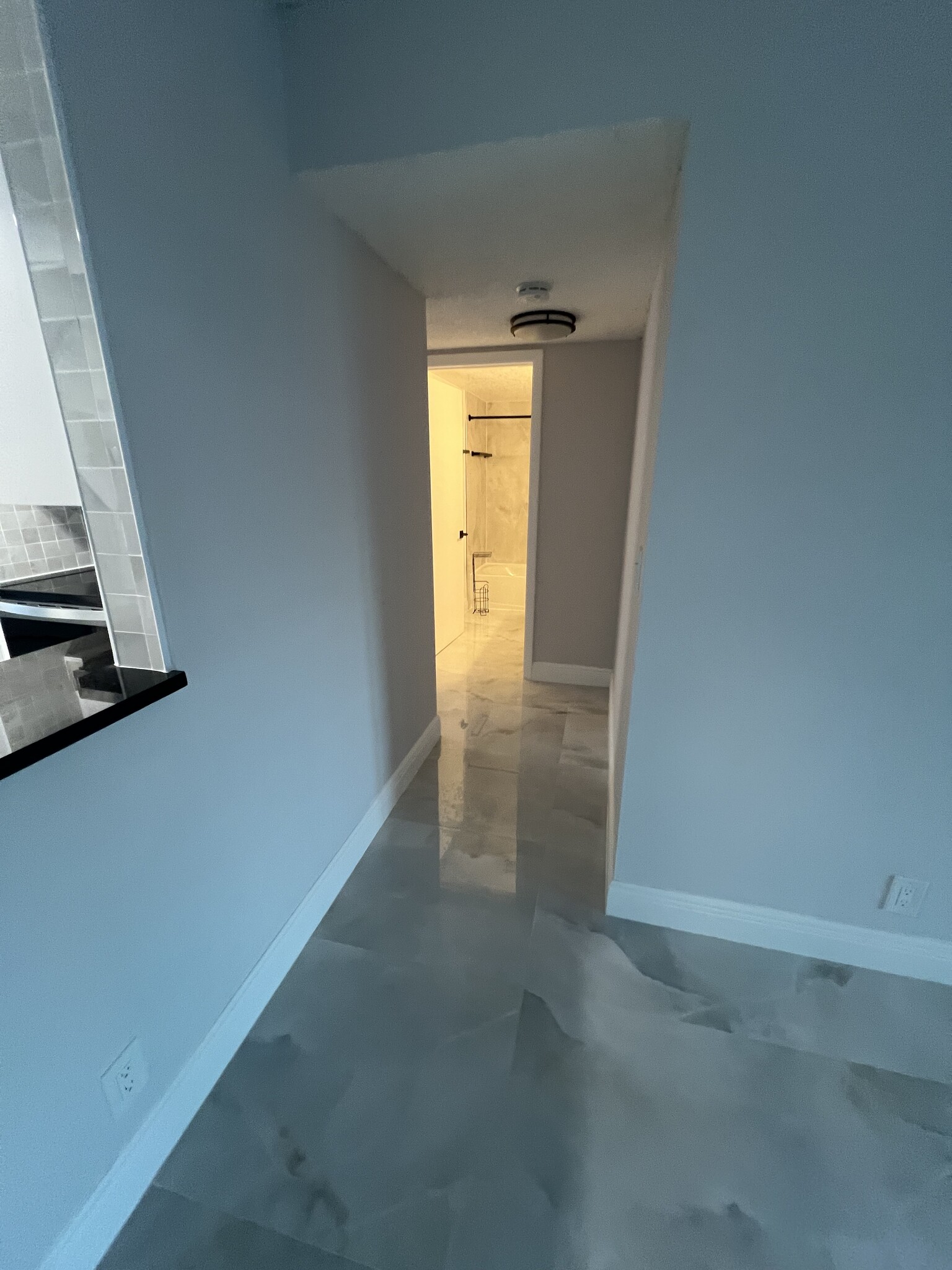 Hallway to second bedroom and bathroom - 1060 NW 80th Ave