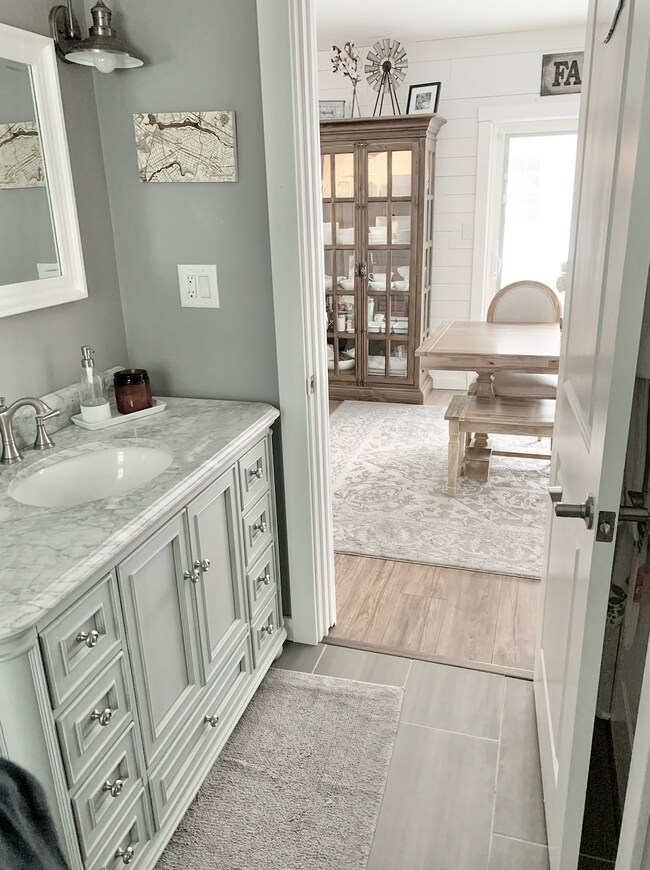 1st bathroom- downstairs - 135 E Wayne Ter