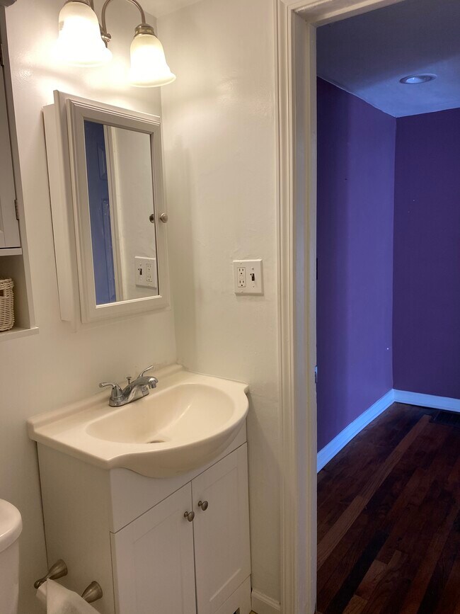 Two medicine cabinets in bathroom - 5920 Kellogg Ave