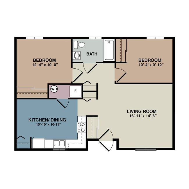 Floorplan - Waterford Townhomes