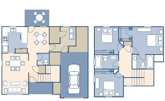 Floorplan - NCBC Gulfport Homes