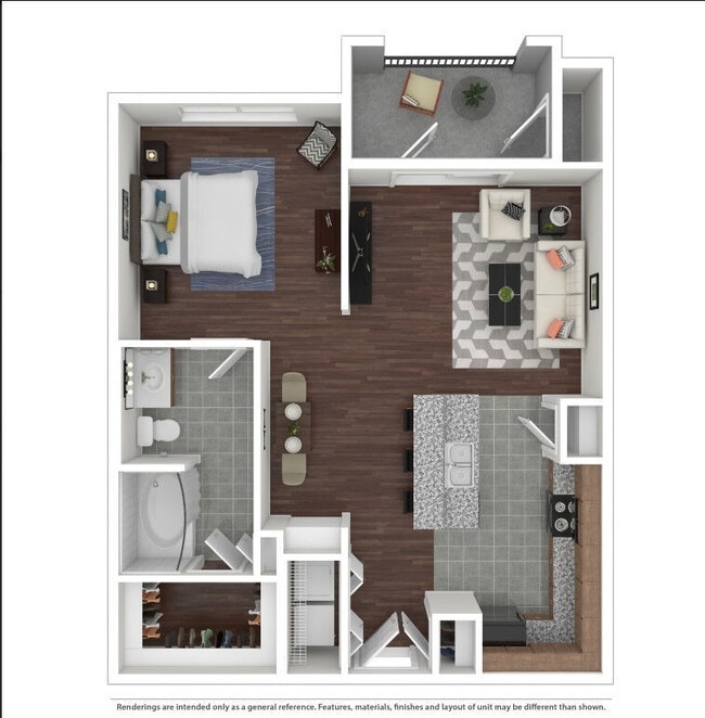 Floorplan - Fitzhugh Urban Flats
