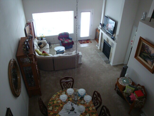 Family room with fireplace - 2514 85th Dr NE
