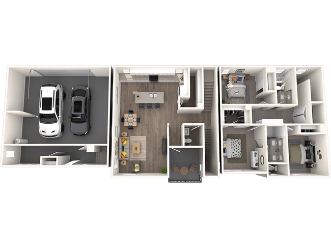 Floorplan - Axis at Millenia Townhomes