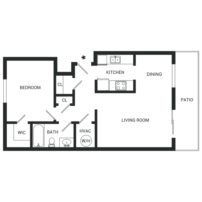 Floorplan - Weston Park Apartments