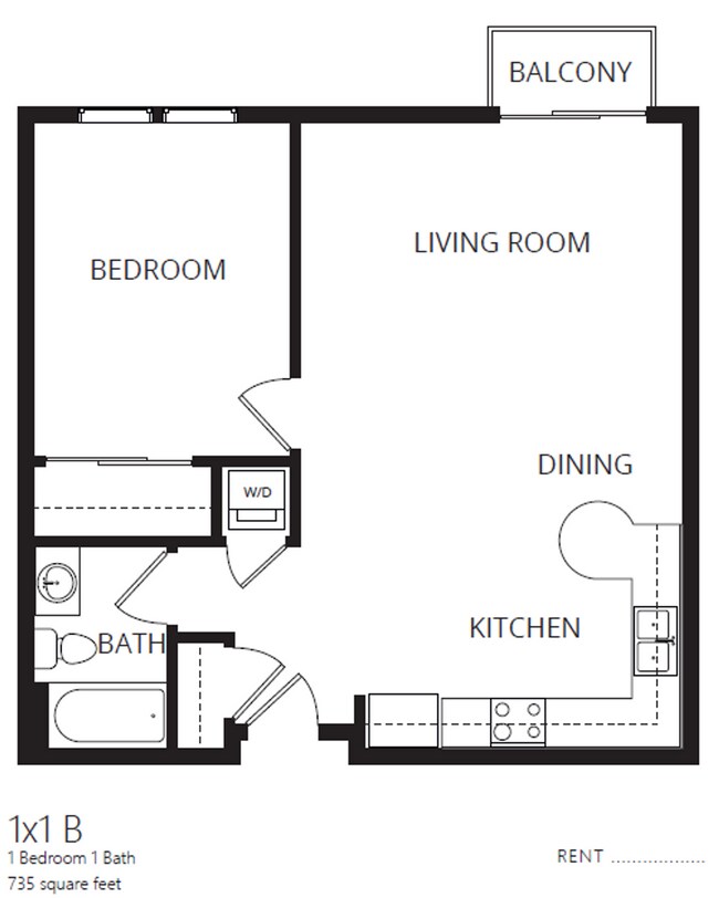 Floorplan - Heritage Village Apartments
