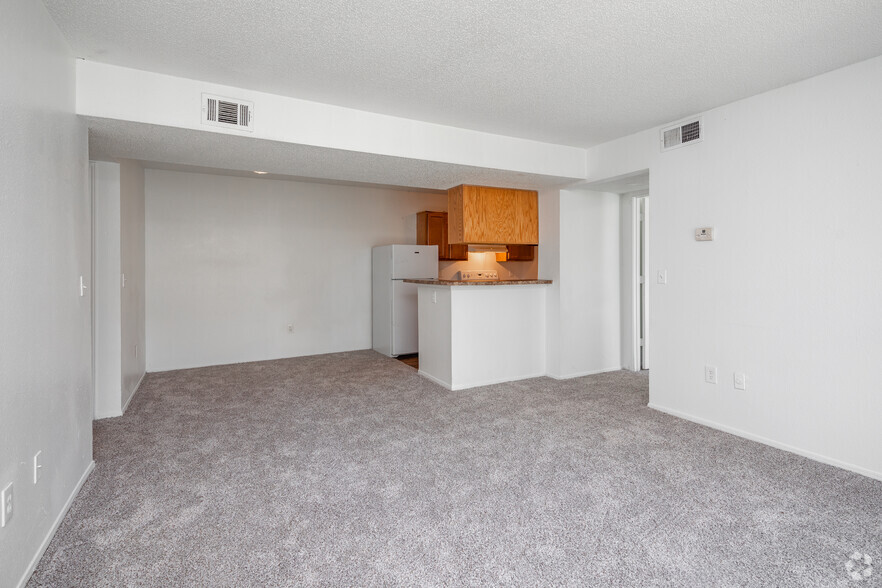 2BR, 2BA - 921SF - Living Room - Trails of Dickson Apartments