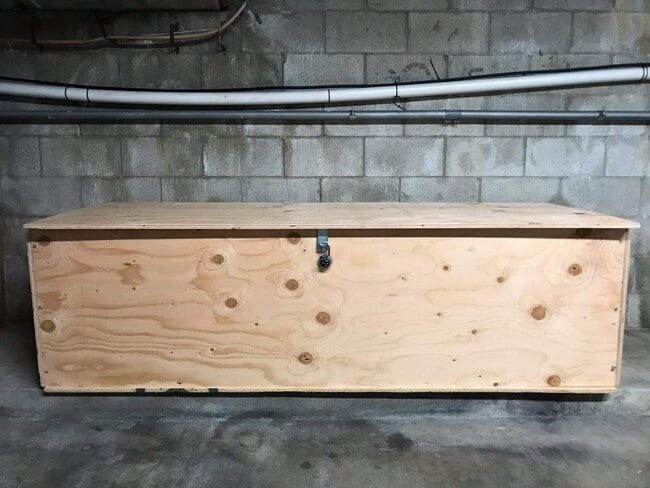 storage box 1 for each of the 2 pkg spots pkg - 1707 Pacific Coast Hwy