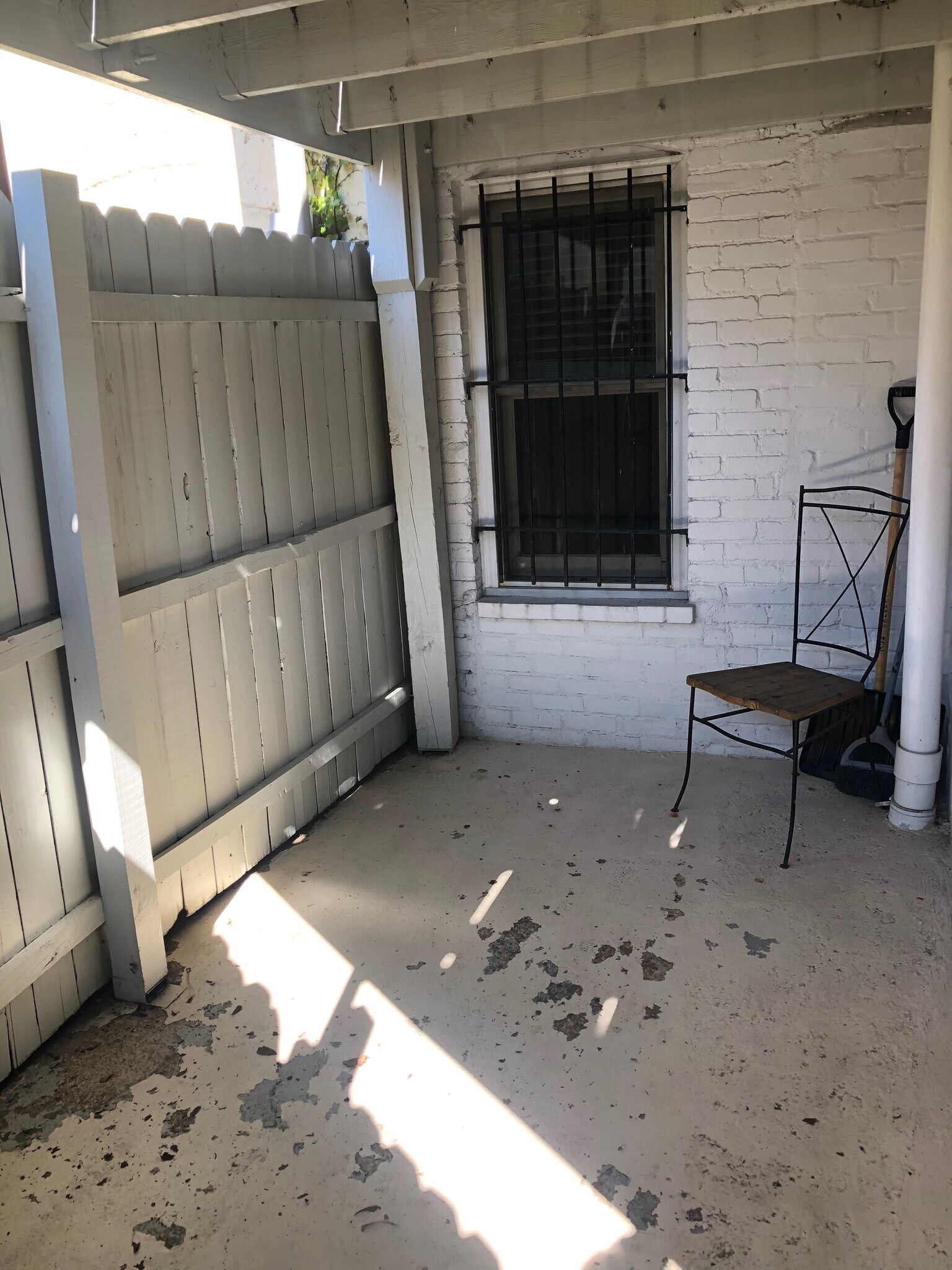 back exterior - 1952 Calvert St NW
