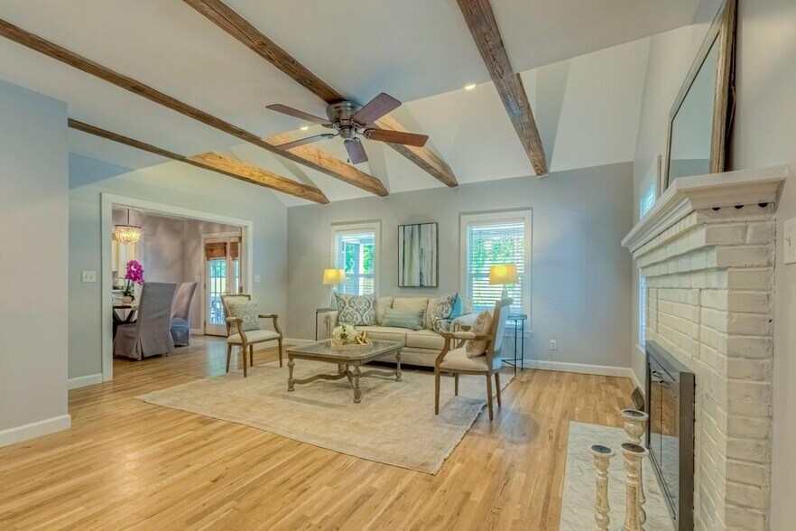 View from front door - 408 Woodland Shores Rd