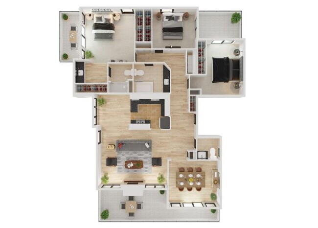 Floorplan - Skyline Terrace