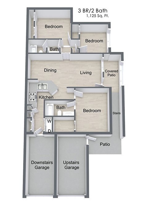 Floorplan - Quail Chase Apartments