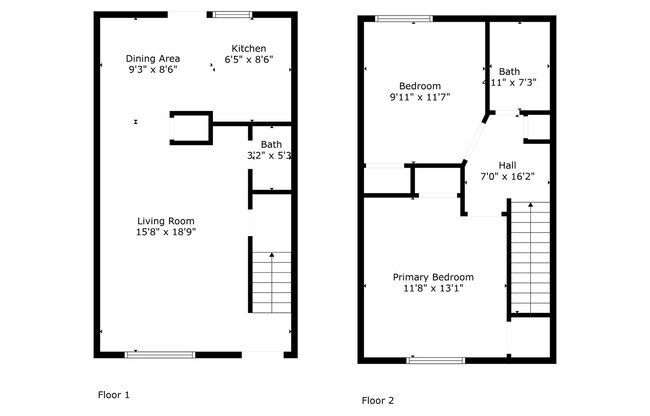 Floorplan - Shenandoah Townhomes