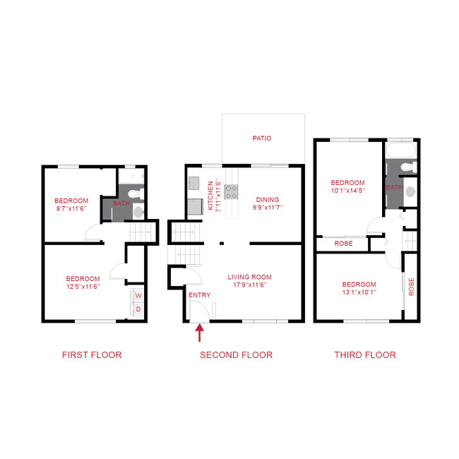 Floorplan - Trace West