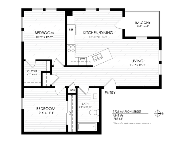 Floorplan - 1721 Marion