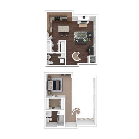 Floorplan - 2626 South Side Flats