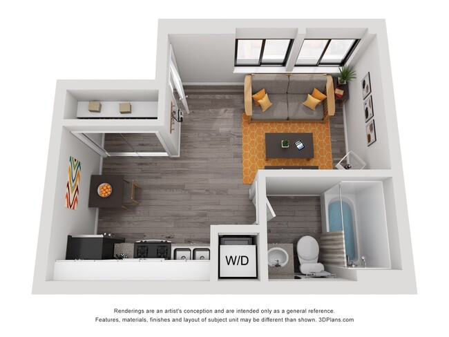 Floorplan - Ariel Court Apts