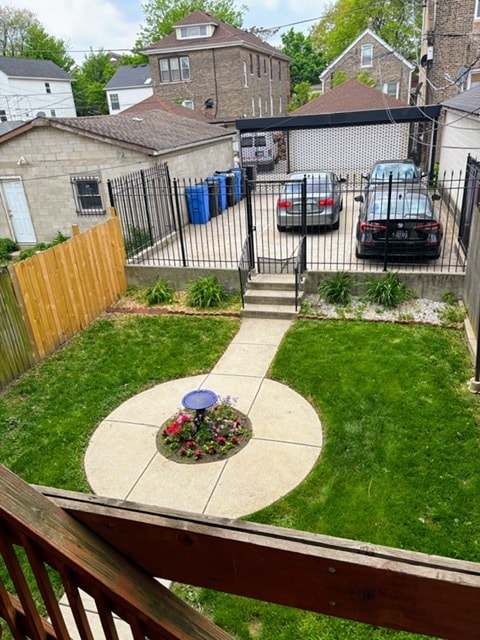 Backyard + parking - 1618 S Washtenaw Ave