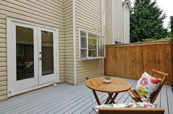 Private back deck right off the Dining room and Kitchen. - 6337 Hillman Pl NE