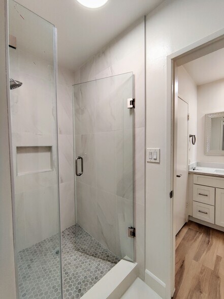 En Suite Shower and Sink Vanity - 1300 Midvale Ave