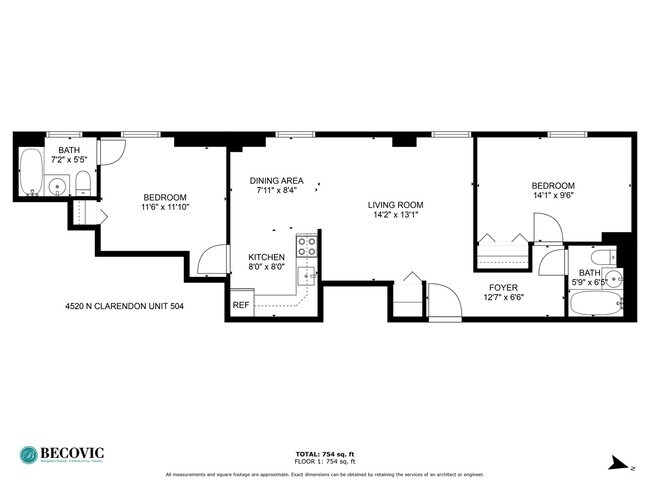 Building Photo - 4520 N Clarendon Ave