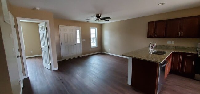 Wide View of Living Room Area - 1019 E Boyd St