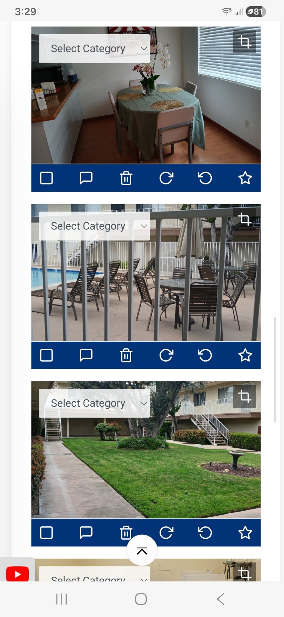 Front yard - 25925 Narbonne Ave