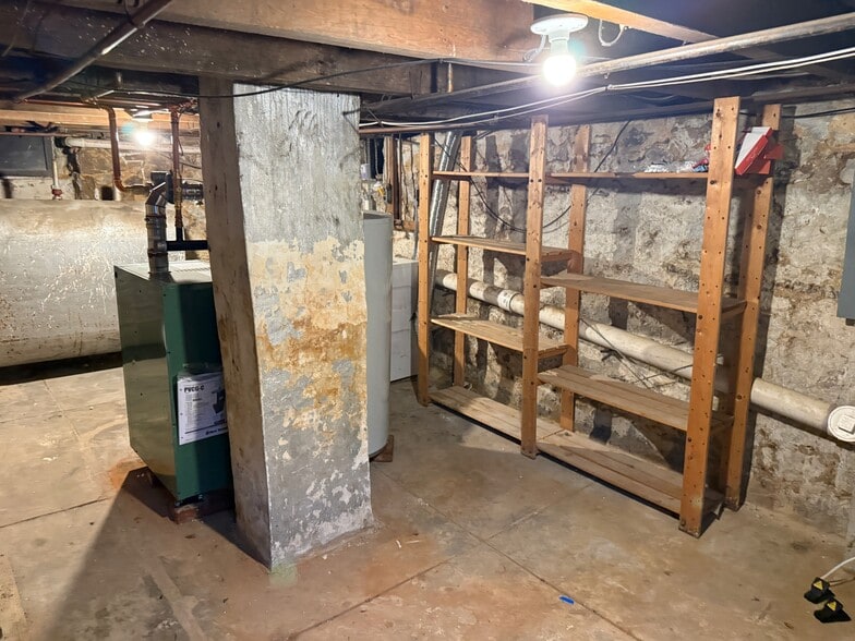 basement with storage area - 62 Garden Aly