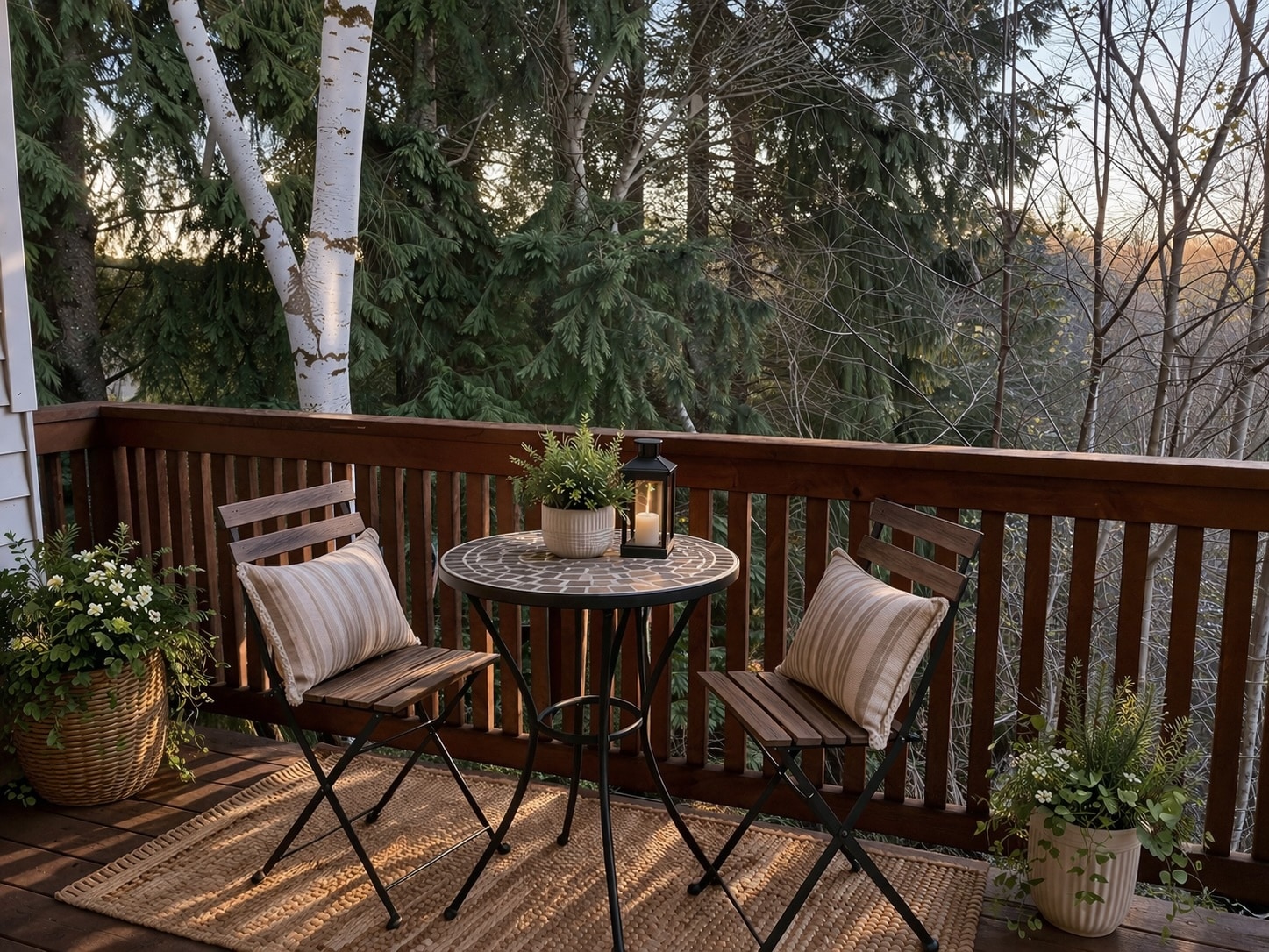 Peaceful and private setting overlooking green space. Storage room off balcony - 10620 SW Davies Rd