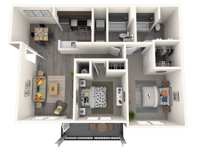 Floorplan - Bridge at Davenport Place