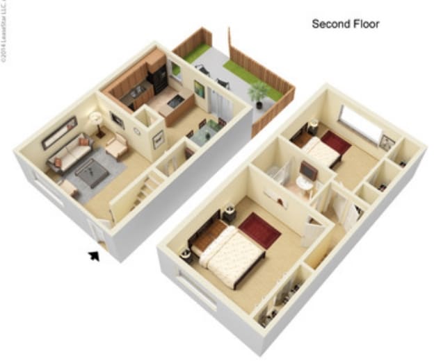 Colonial Park Townhomes 36 Sq Euclid OH 44143 Apartment