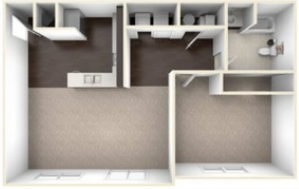 Floorplan - Park Lane Apartments