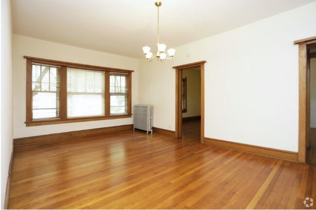 Dining room of a 2 BR apartment - 5757-59 N Winthrop Ave