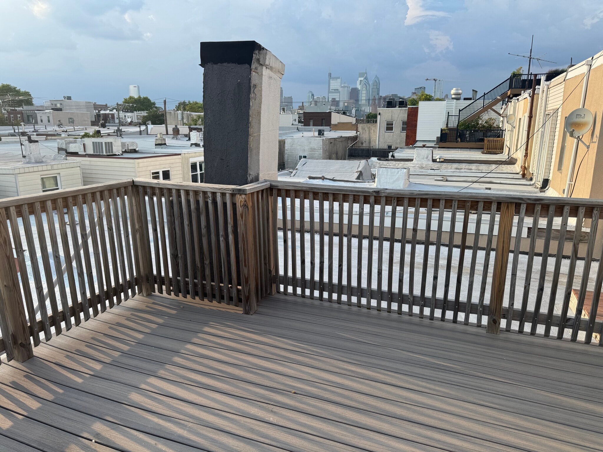 deck side view - 1522 S 13th St